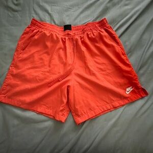 Nike Red Athletic Shorts